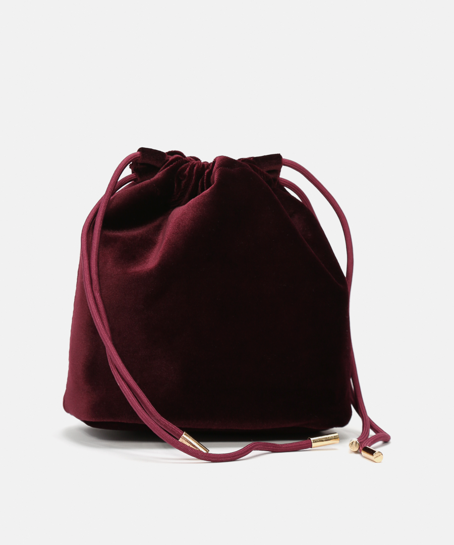 Bolso bombonera terciopelo